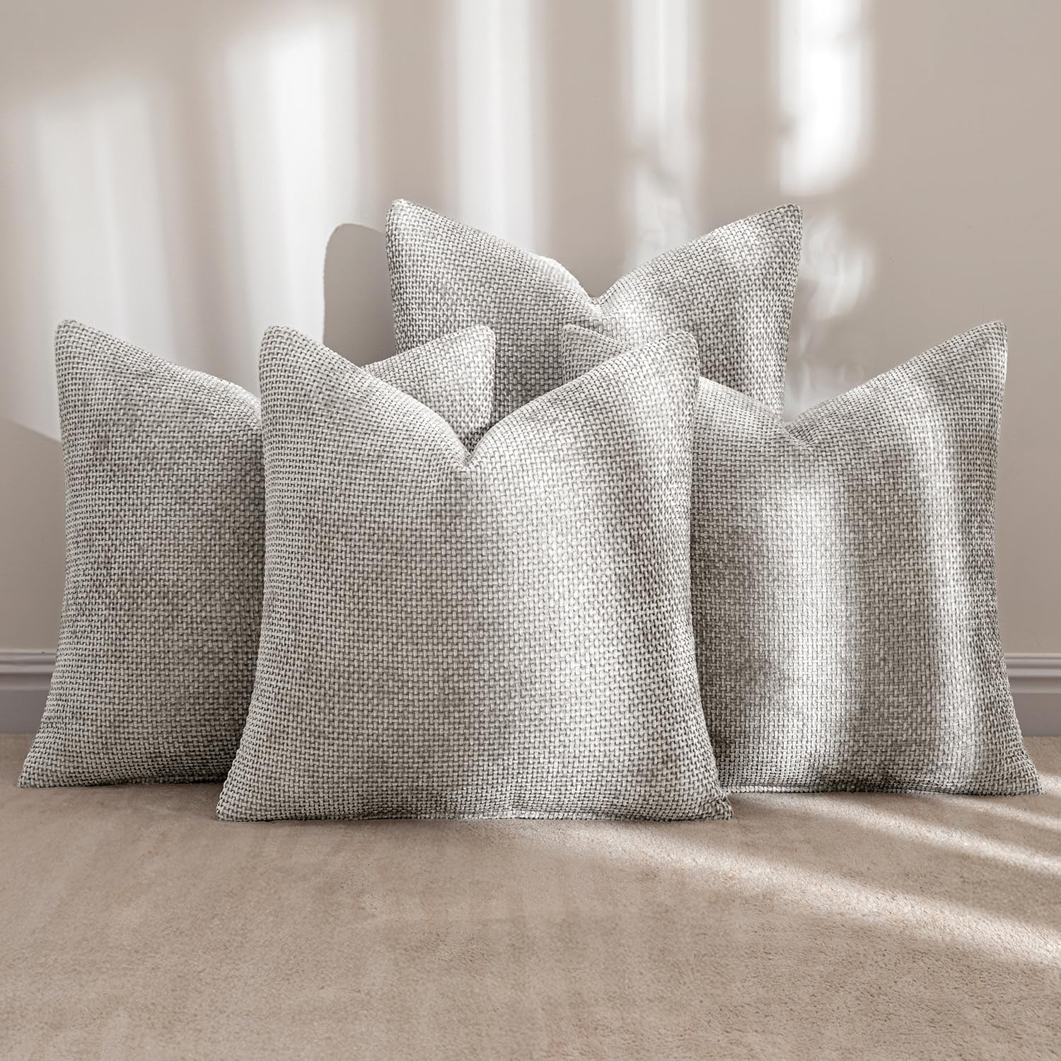 MIULEE soft chenille fabric close-up shows plush texture