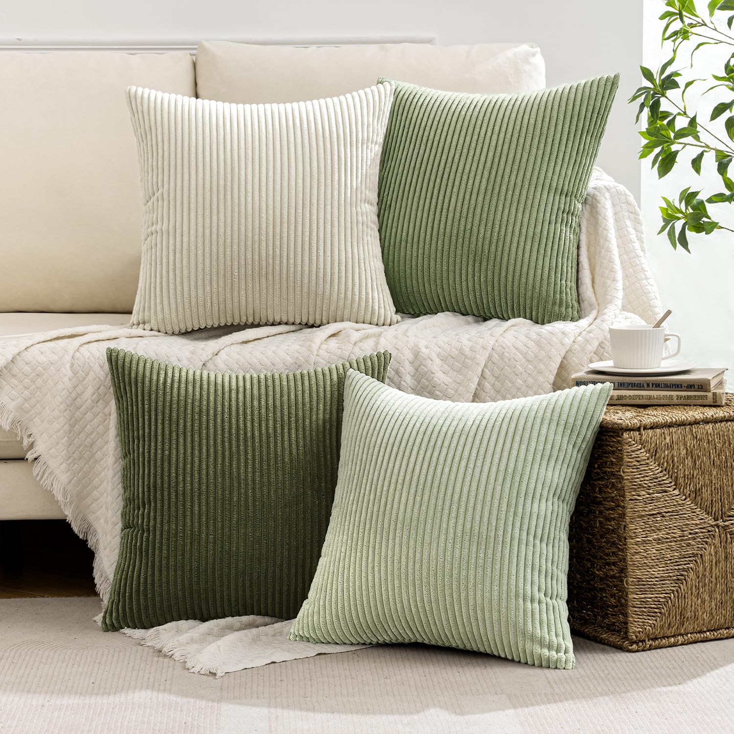 MIULEE soft corduroy surface emphasizes tactile comfort