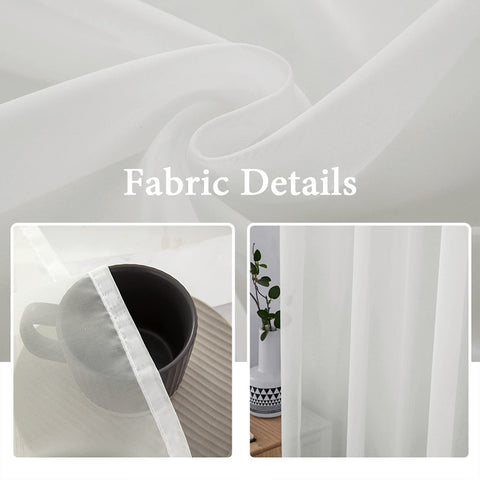 MIULEE rod-pocket top design for easy hanging and tidy appearance.