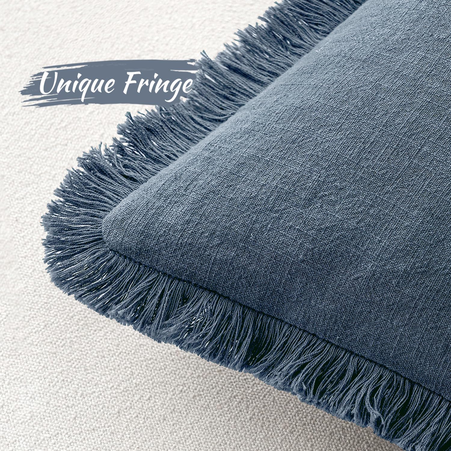 MIULEE soft textured linen blend delivers comfortable seating and year-round softness.