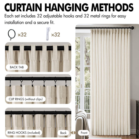 MIULEE spot-clean friendly care helps maintain crisp drape and texture.