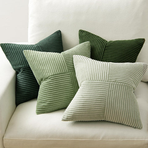 MIULEE Spring Green cushion cover ideal for sofa, bed, and lounge spaces.