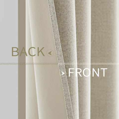 MIULEE thermal insulated curtains help balance temperature year-round