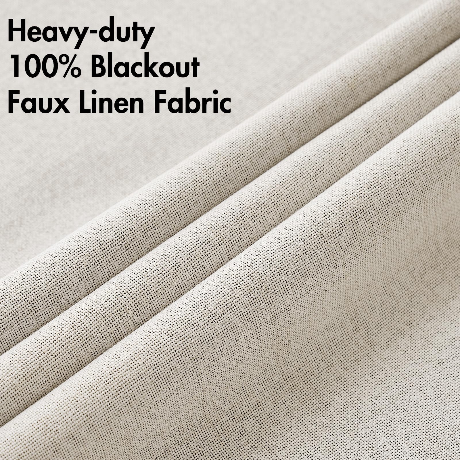 MIULEE curtains with thermal insulation demonstrating year-round comfort