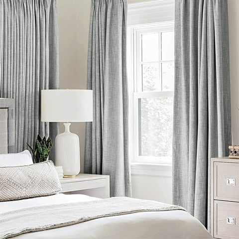 MIULEE triple-weave curtain close-up highlights textile texture.