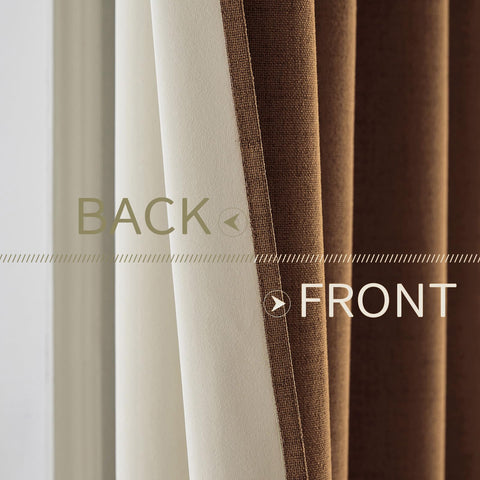 MIULEE triweave-technology curtains show enhanced insulation and quieter room.