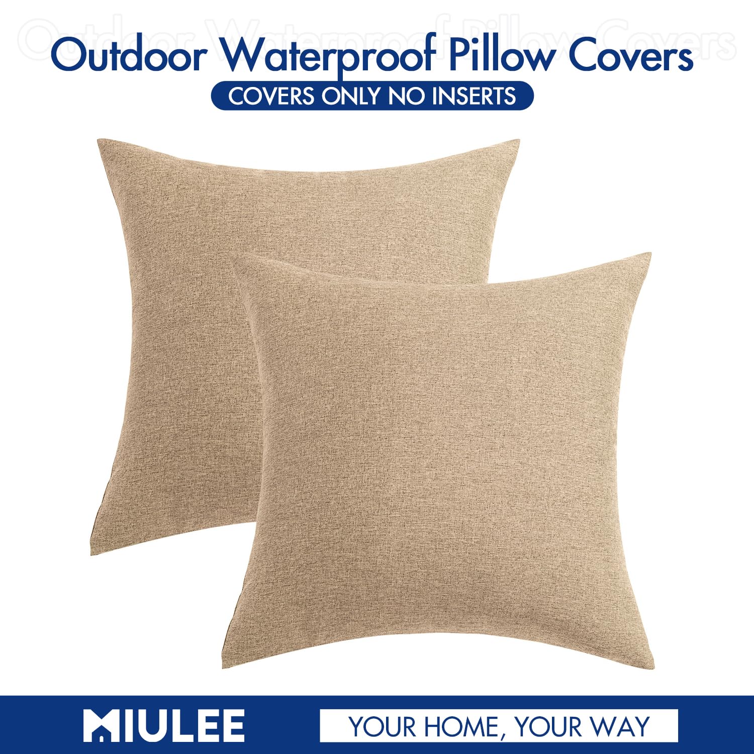 MIULEE two-pack outdoor covers ready for seasonal refresh