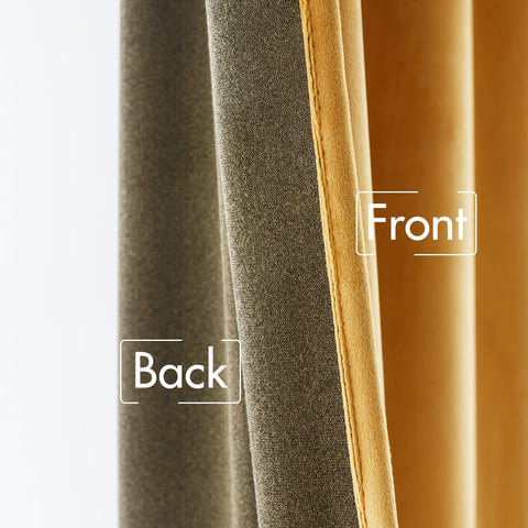 MIULEE velvet curtains staged in a living room for refined elegance