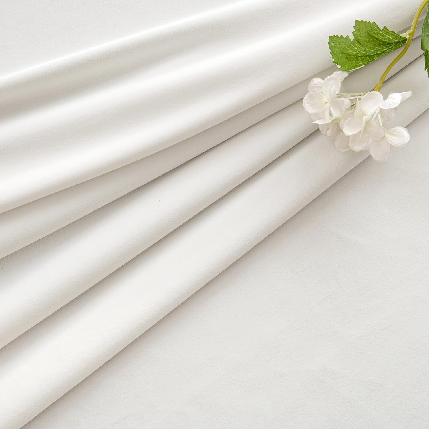Machine-washable curtains offer easy care and quick refresh.