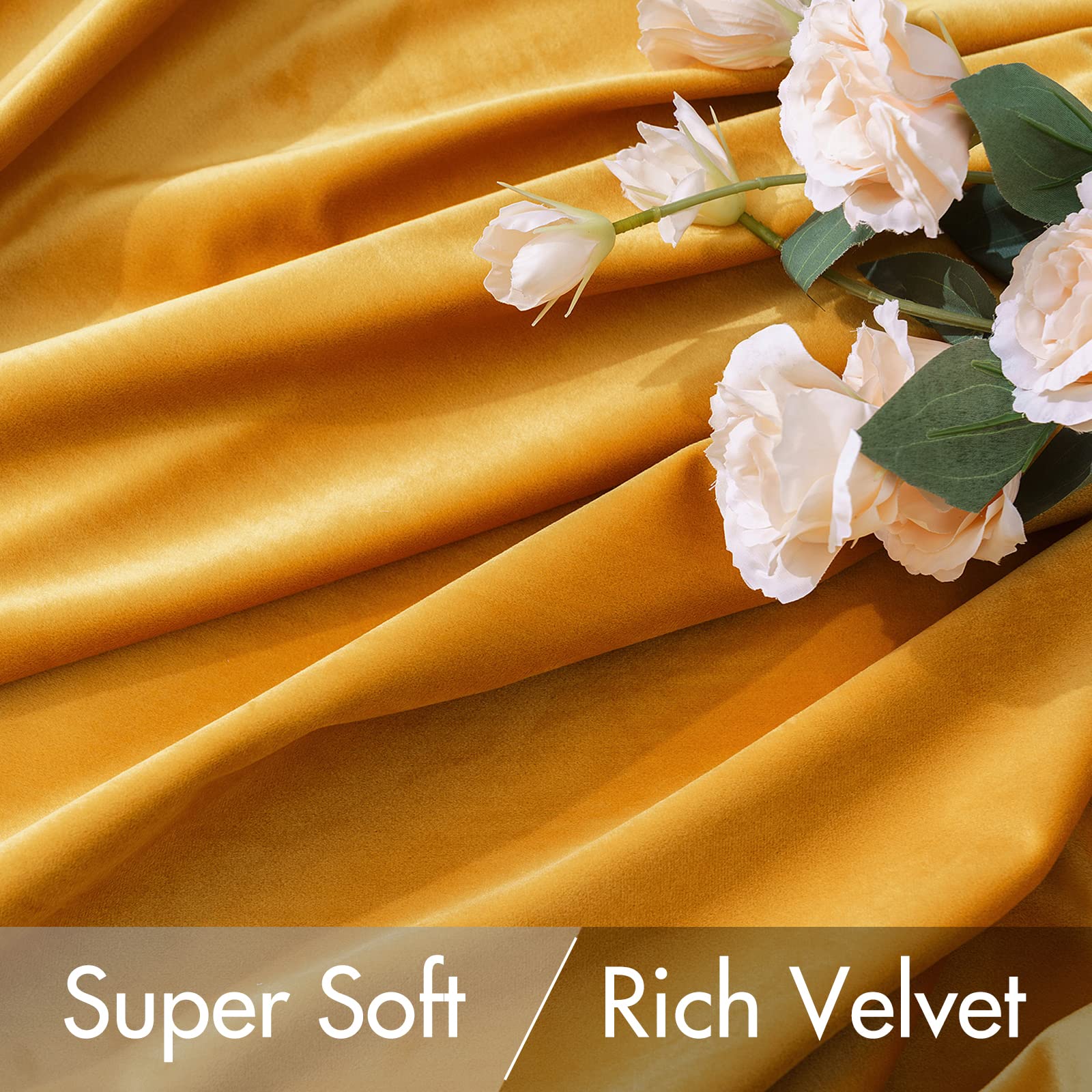 MIULEE velvet curtains thermal insulation effect seen in cooler evenings