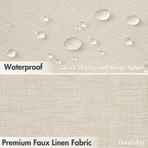 MIULEE water-repellent fabric beads water for quick drying.