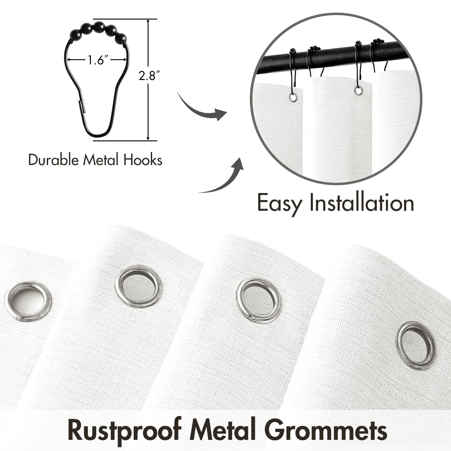 MIULEE waterproof fabric closeup highlights water-repellent finish for quick drying.