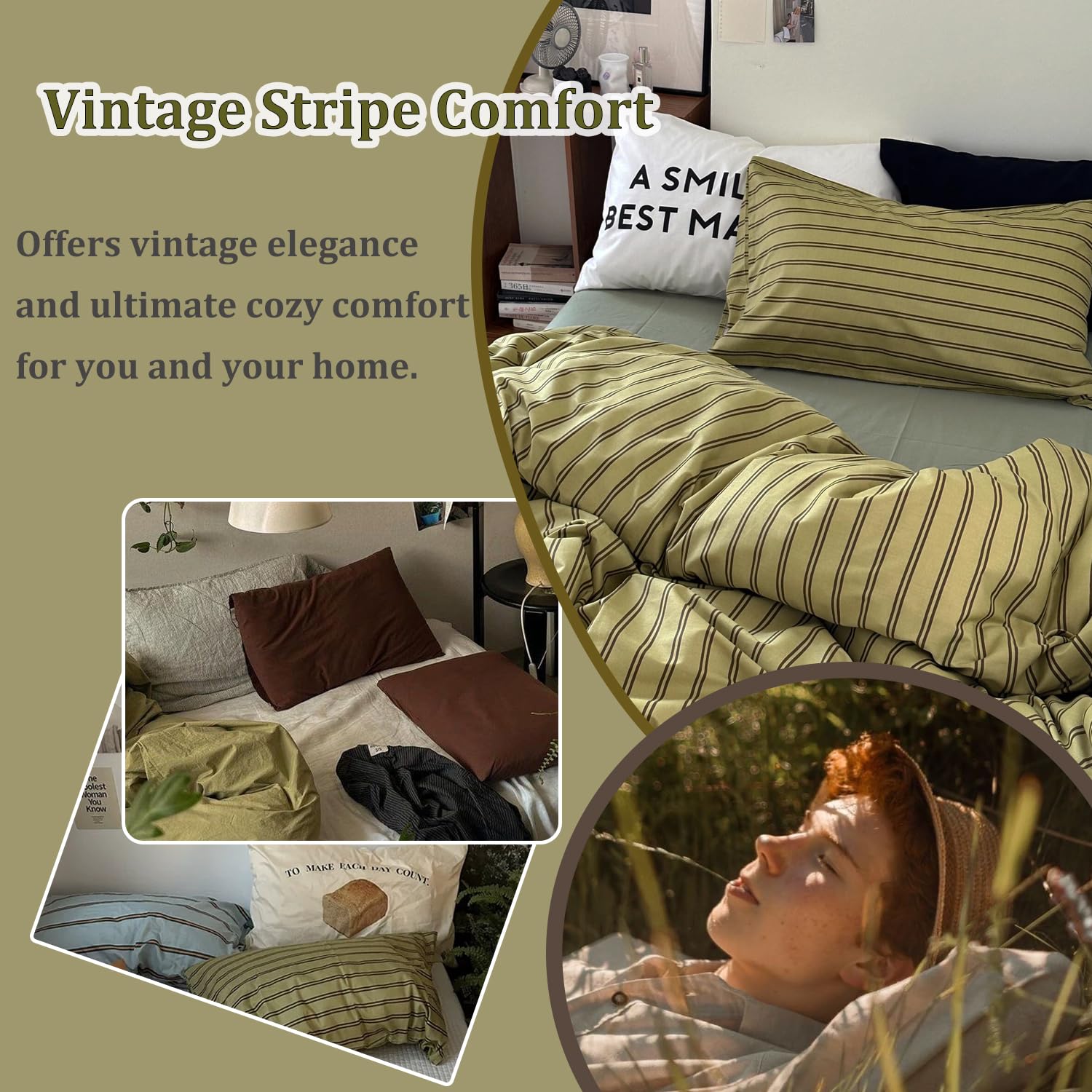 Mixinni duvet cover is machine washable for easy care.