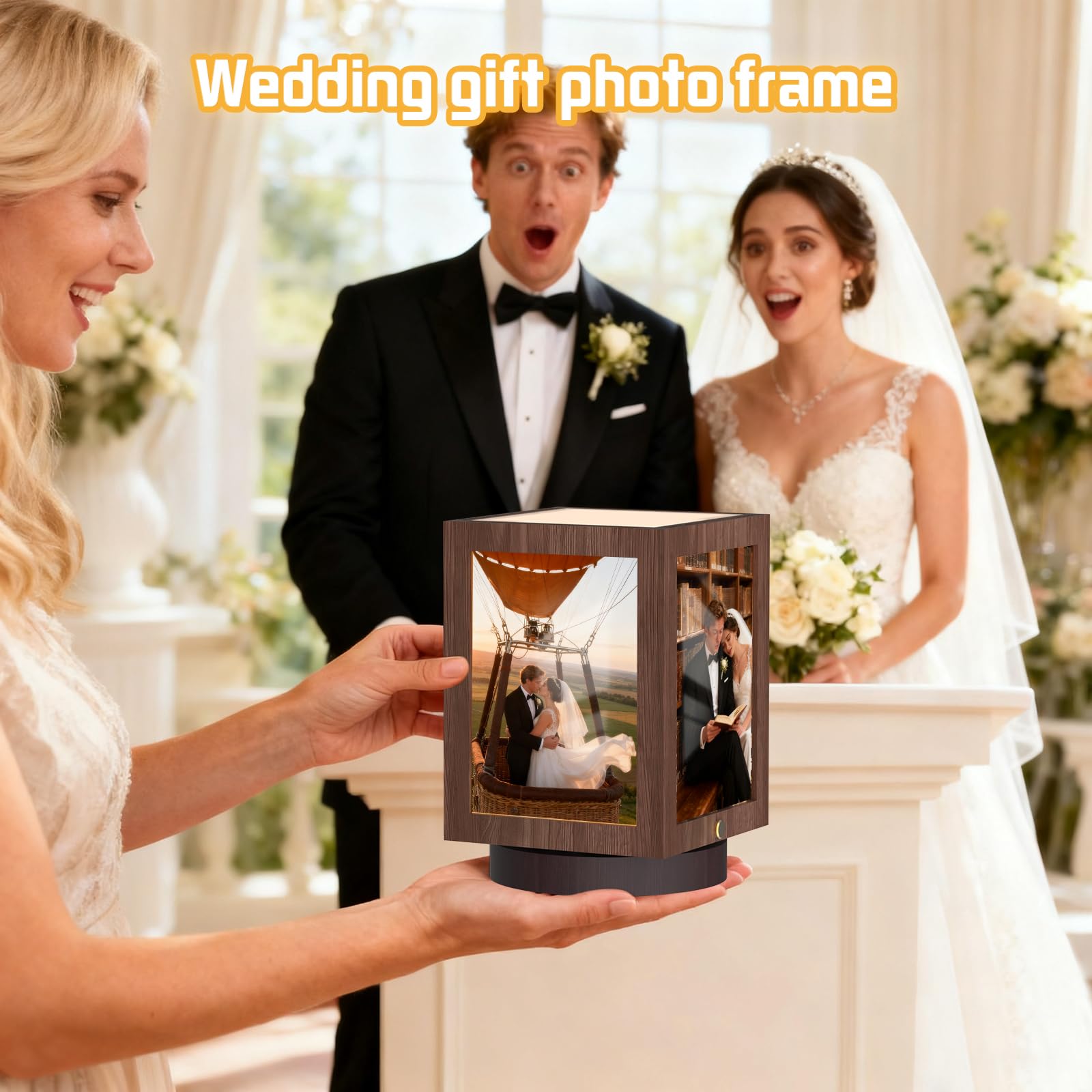 Mixoo gift-ready photo-frame light makes a thoughtful keepsake.
