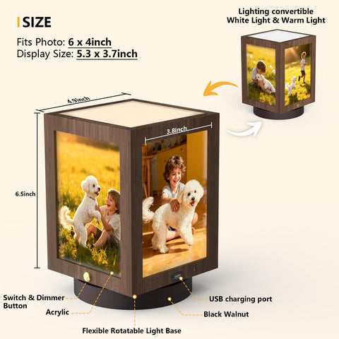 Mixoo table lamp with touch control and dimmable brightness for customizable ambiance.