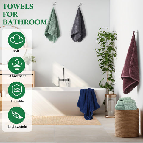 Mixweer 70x140 cm bath towel close-up shows generous drying size.