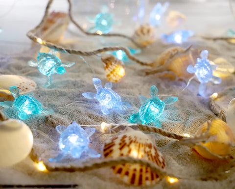 MIYA LIFE coastal decor accessories help create a beachy living room or nursery.