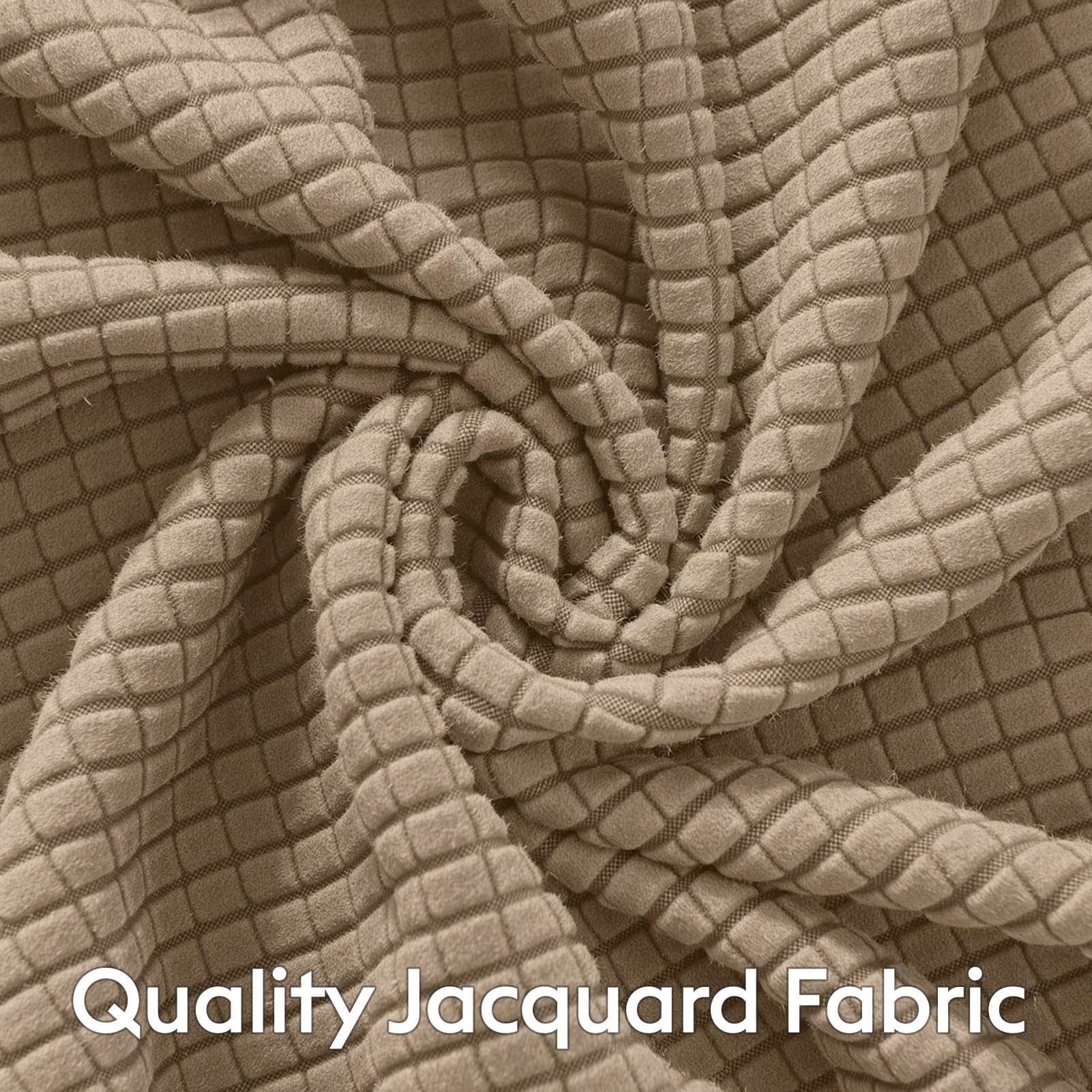MIYE box spring cover resists wrinkling and fading, staying crisp after washing.