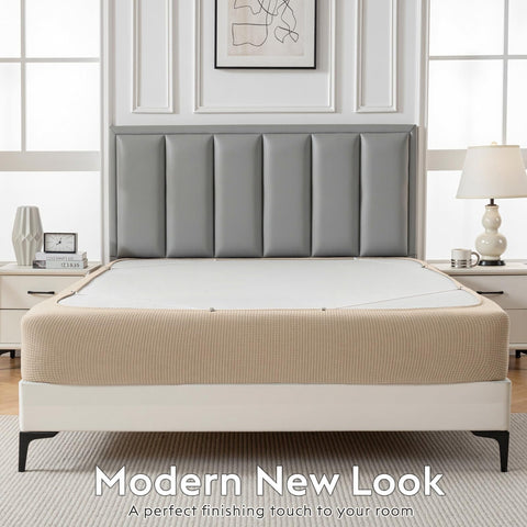 MIYE jacquard fabric hides old springs and reduces visible wear with texture.