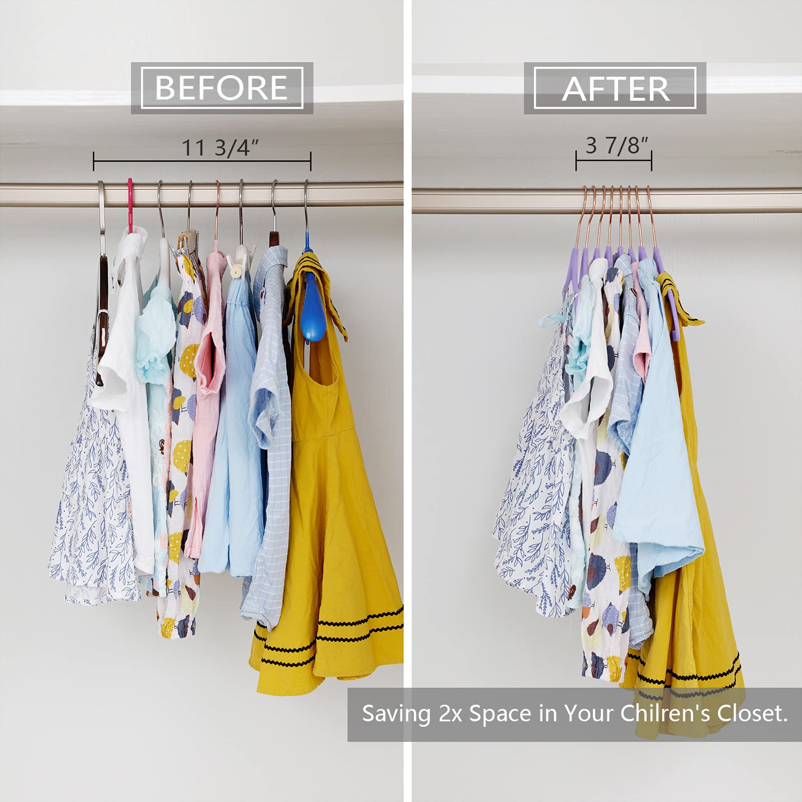 MIZGI 360-degree swivel hook for easy hanging from any angle