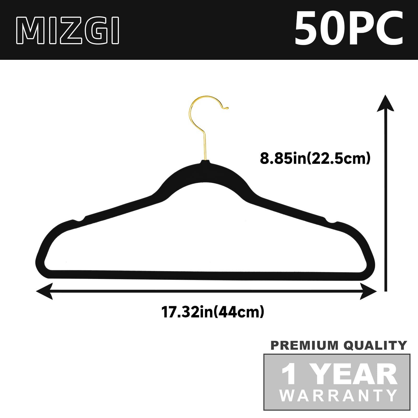 MIZGI dorm room essentials organized with this 50-pack
