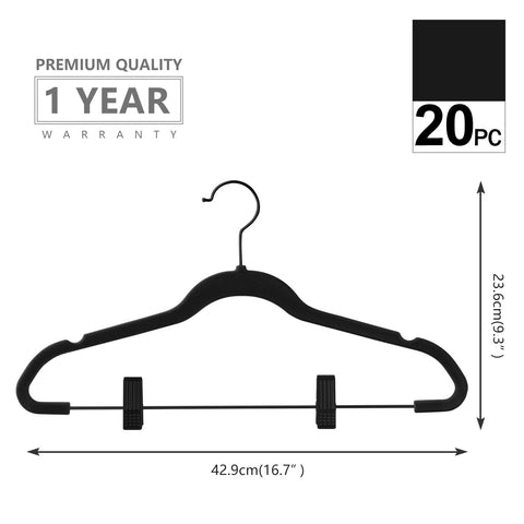 MIZGI durable ABS plastic hangers built for long-lasting wardrobe support.
