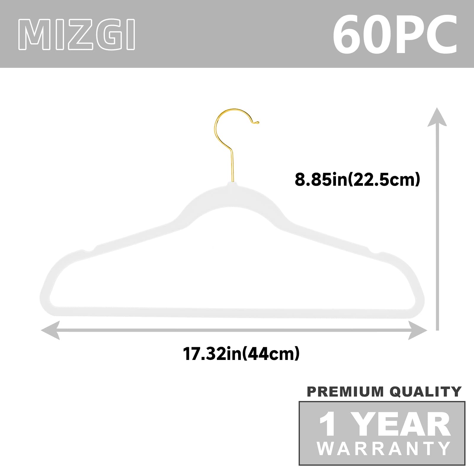 MIZGI gold swivel hooks rotate 360 degrees for easy sorting