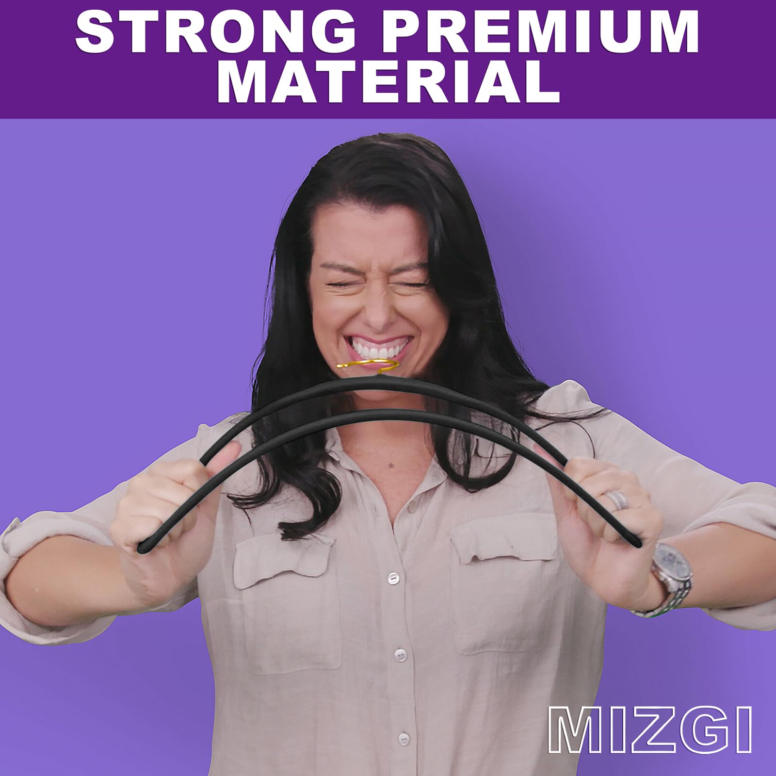 MIZGI Gold swivel hooks 360-degree rotation for easy sorting