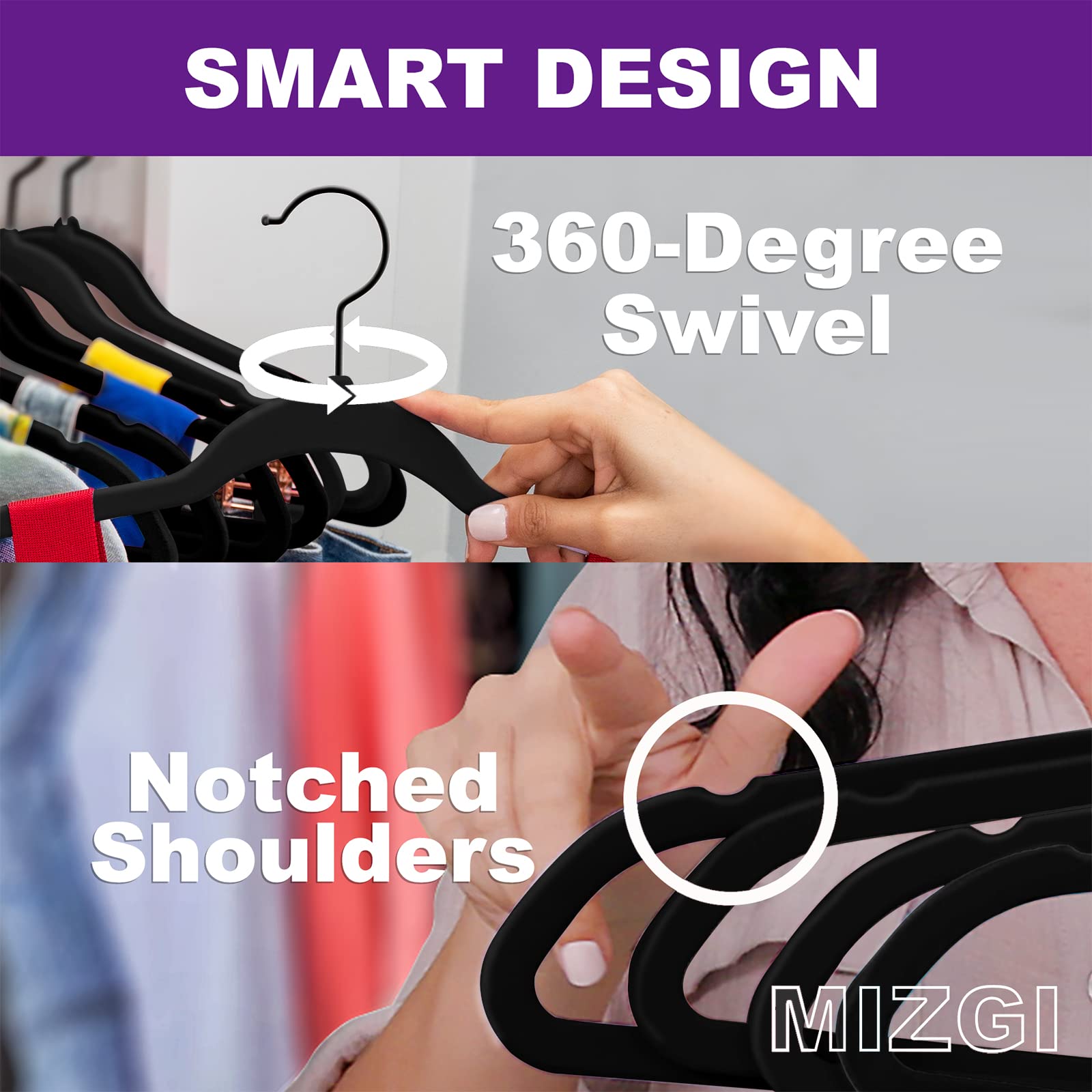 Heavy-duty capacity test showing support up to 18 pounds without bending.