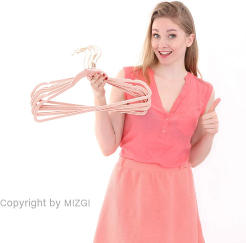 MIZGI anti-slip flocking keeps delicate fabrics in place.