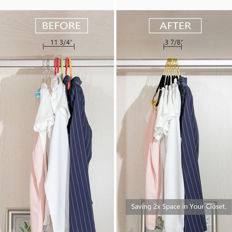 MIZGI strong ABS construction supports heavy coats up to 18 pounds.