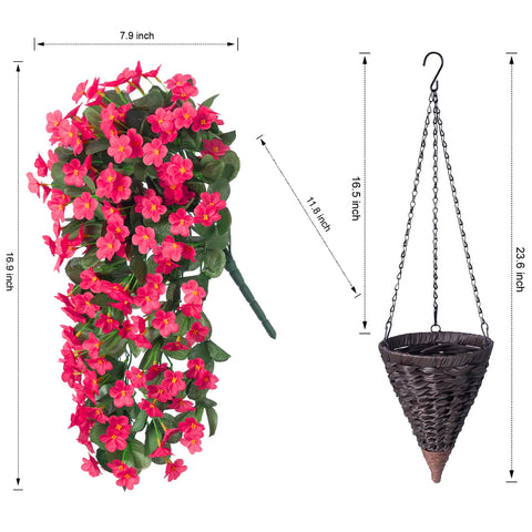 MJFloria assembled dimensions show height and width for setup planning