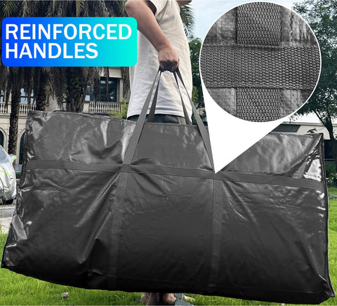 MKOKYD bag folds flat for compact storage when not in use