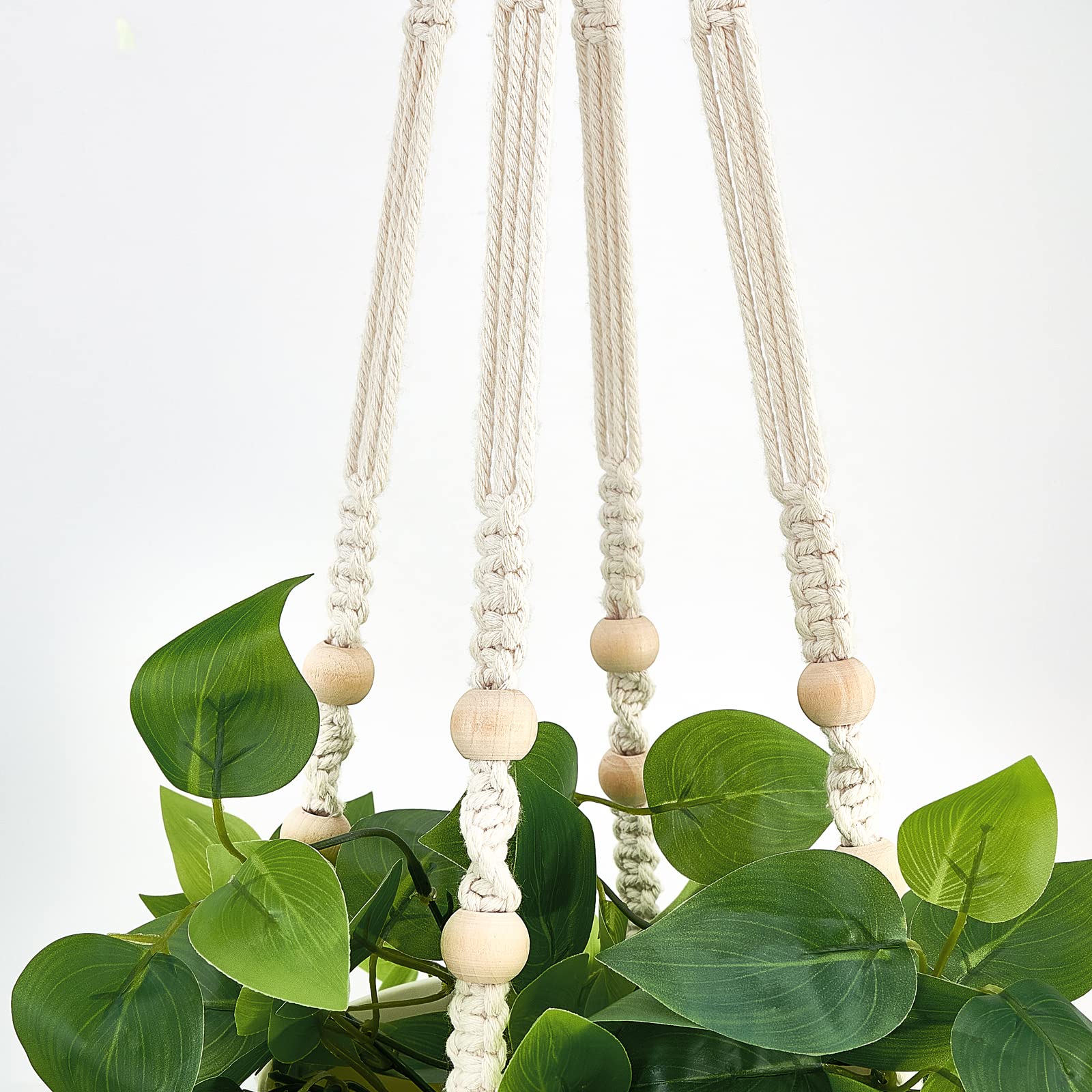 Mkono assembly-hang setup demonstrates quick, tool-free decor with plant hanger.