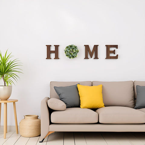 Mkono wall sign wood texture closeup showcasing handmade feel