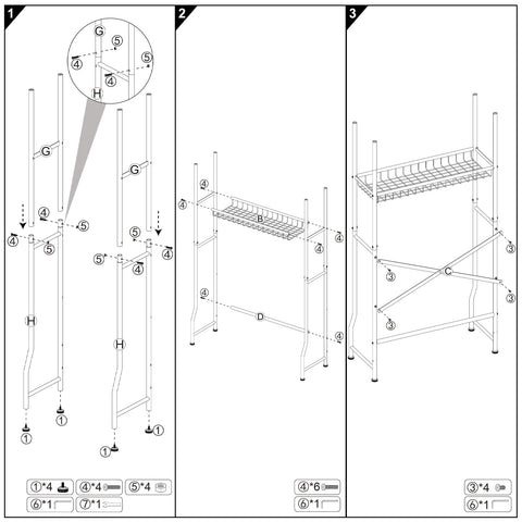 Mlinavn multifunctional organizer suited for bathrooms, kitchens, and entryways