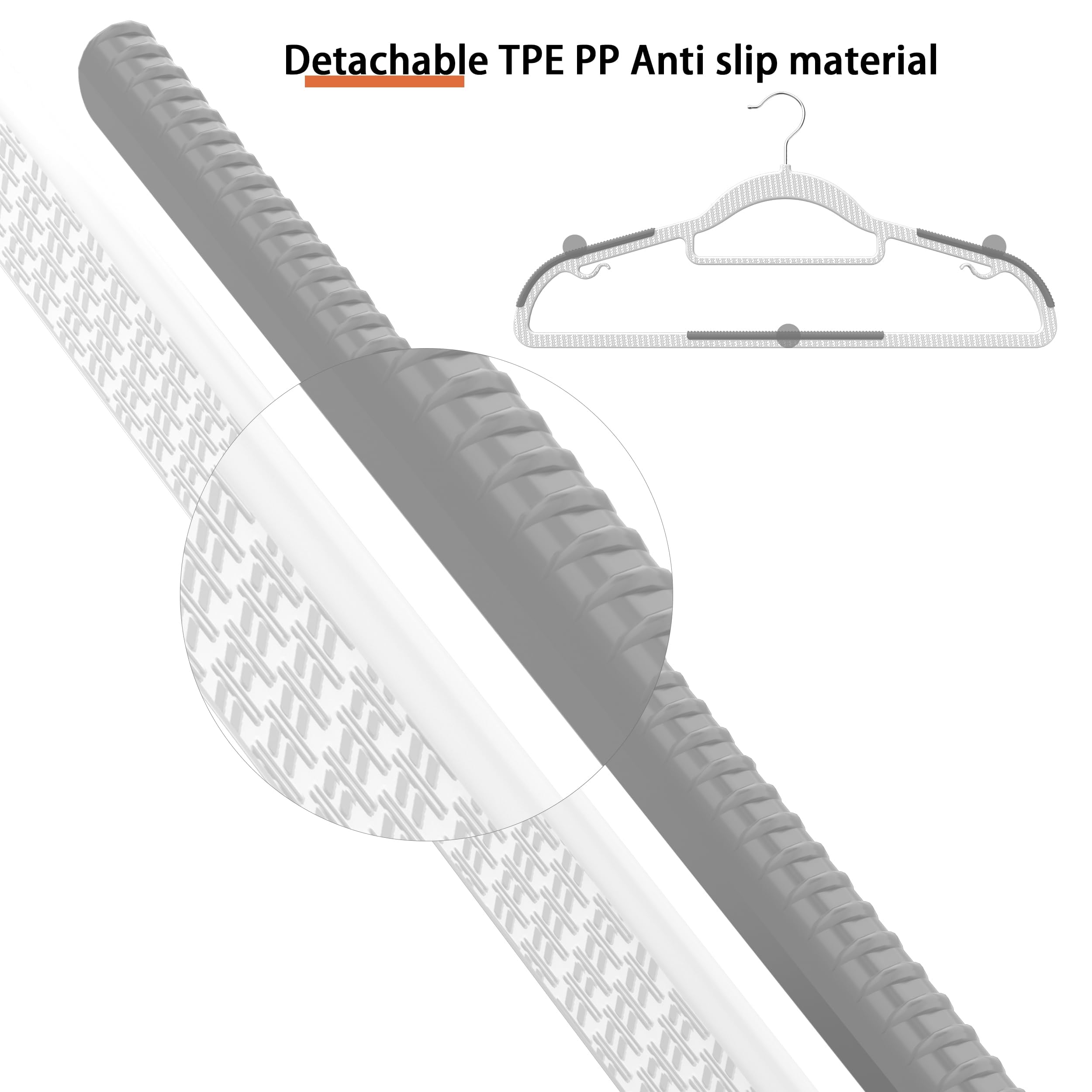 MLKJHHI 360-degree hook for easy access from any closet angle.