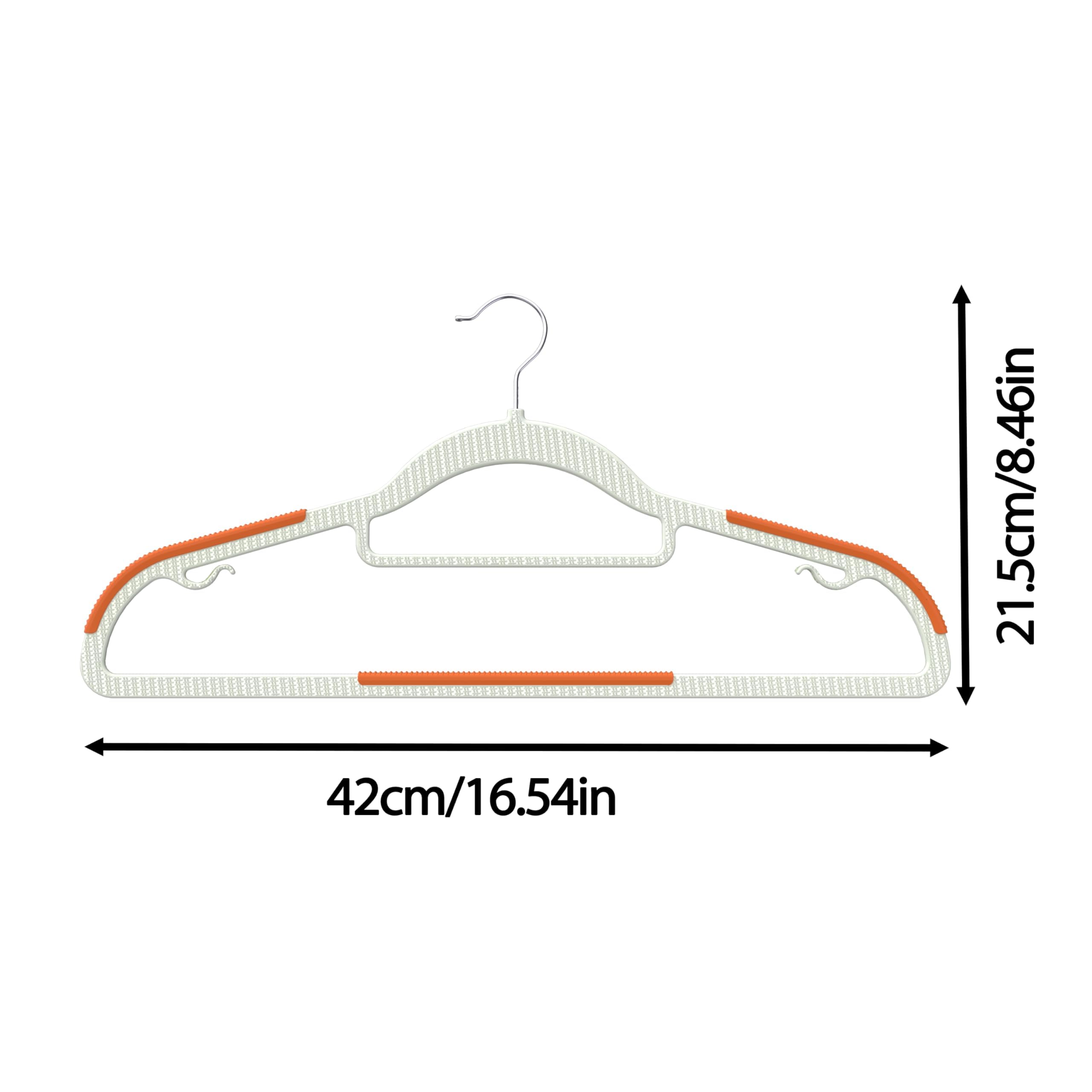 MLKJHHI hangers suitable for shirts, pants, suits.