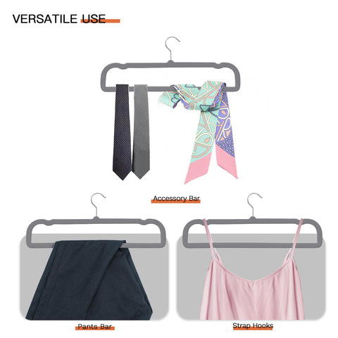 MLKJHHI notched shoulders accommodate camisoles and delicate tops securely.