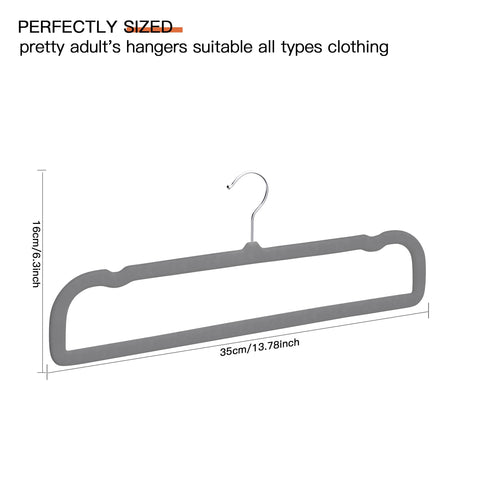 MLKJHHI 75-percent space savings help smaller closets feel roomier.