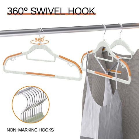 MLKJHHI ultra-slim 0.2 inch thickness saves closet space.