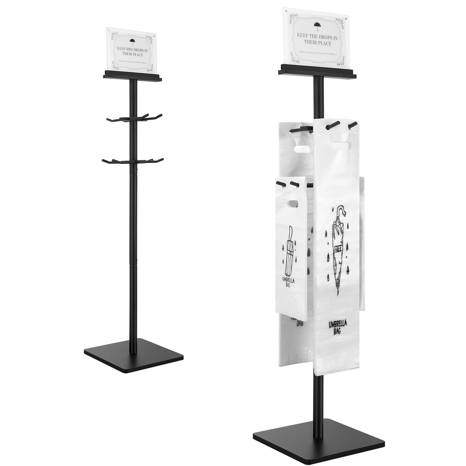 MLLiGAC Wet Umbrella Bag Stand at the entryway keeps floors dry and safe.