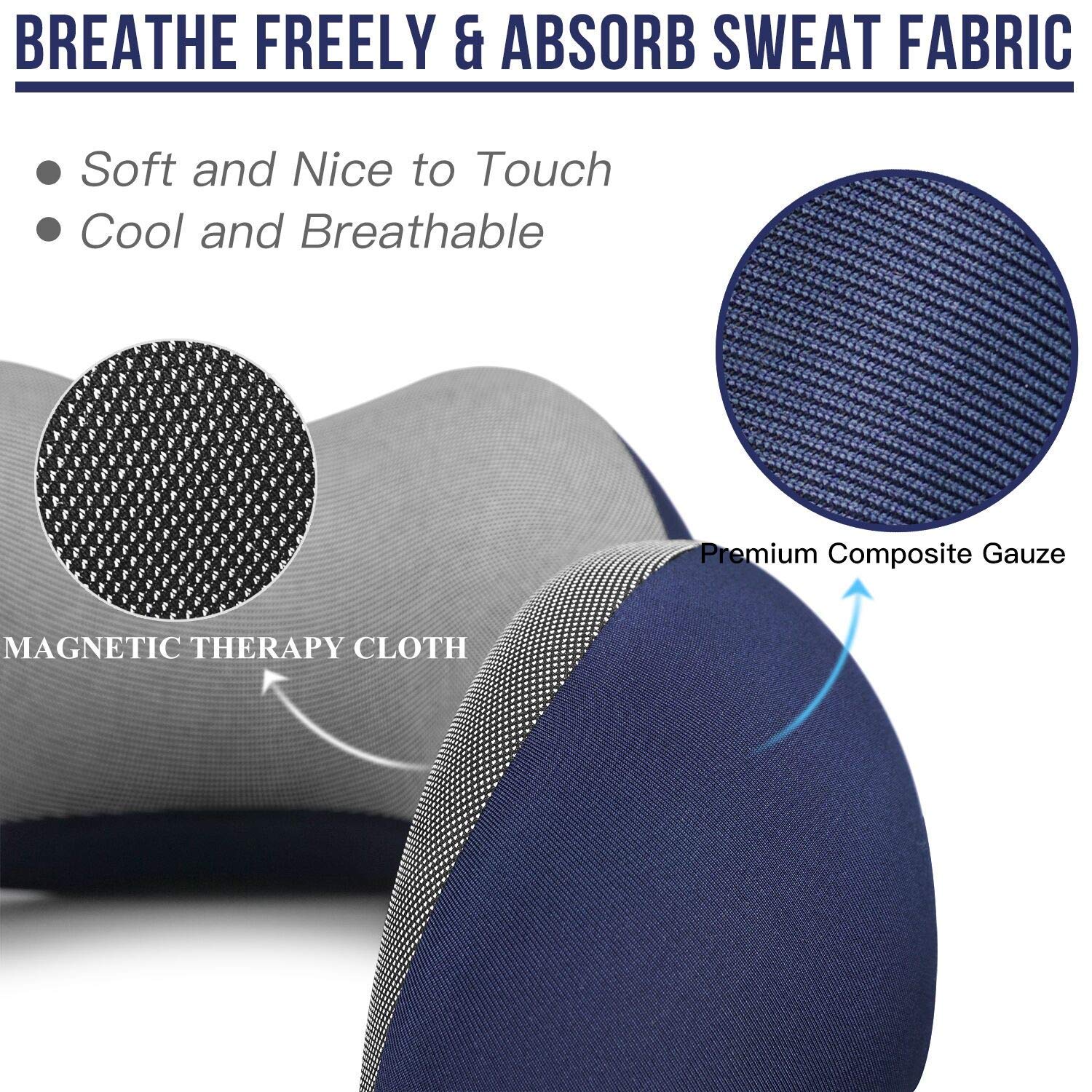MLVOC breathable washable pillow cover for fresh travels.