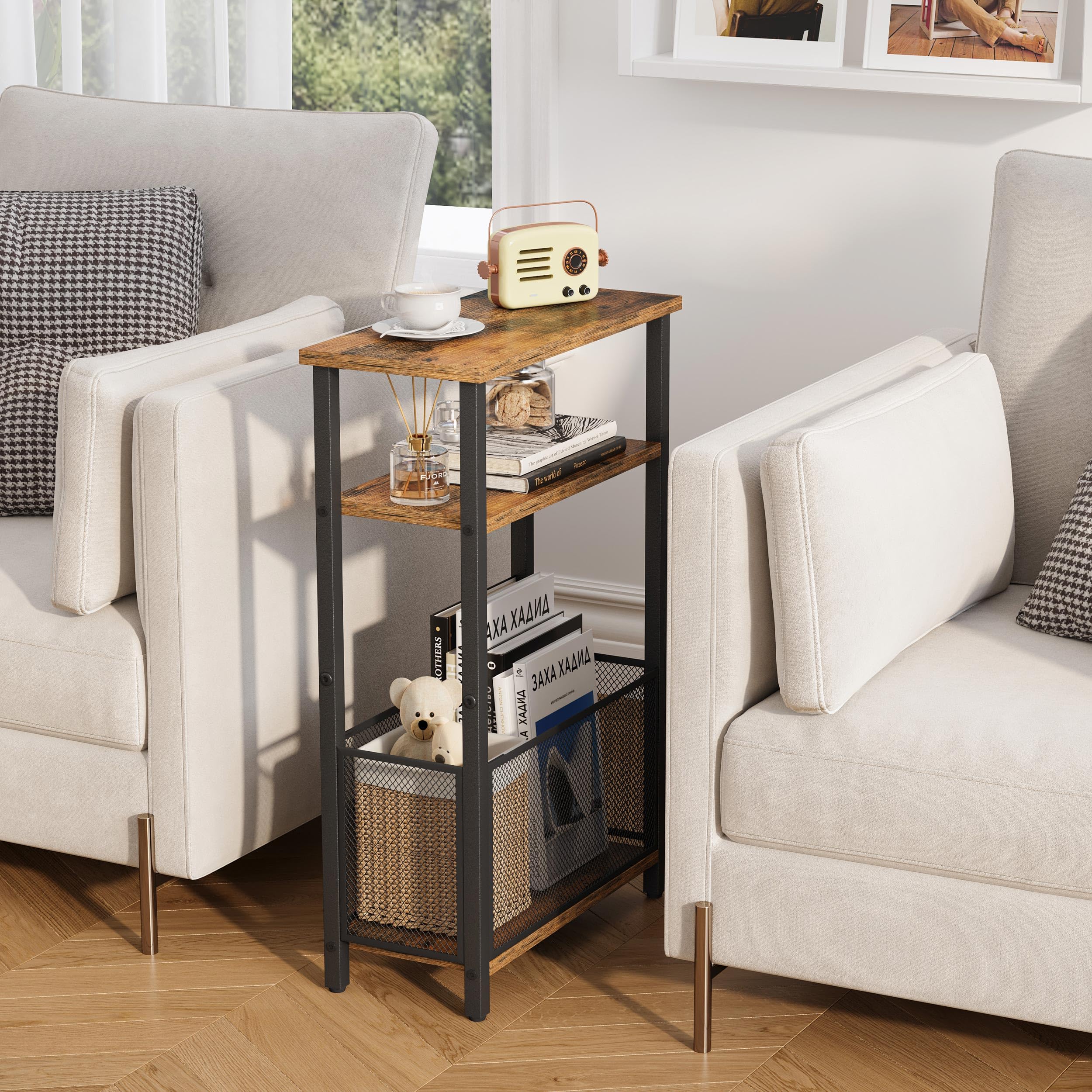 MMEOLUOOK adjustable feet prevent scratches on uneven floors.