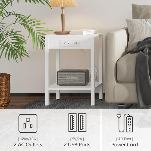 MMEOLUOOK long 4.9 ft power cord enables flexible placement.