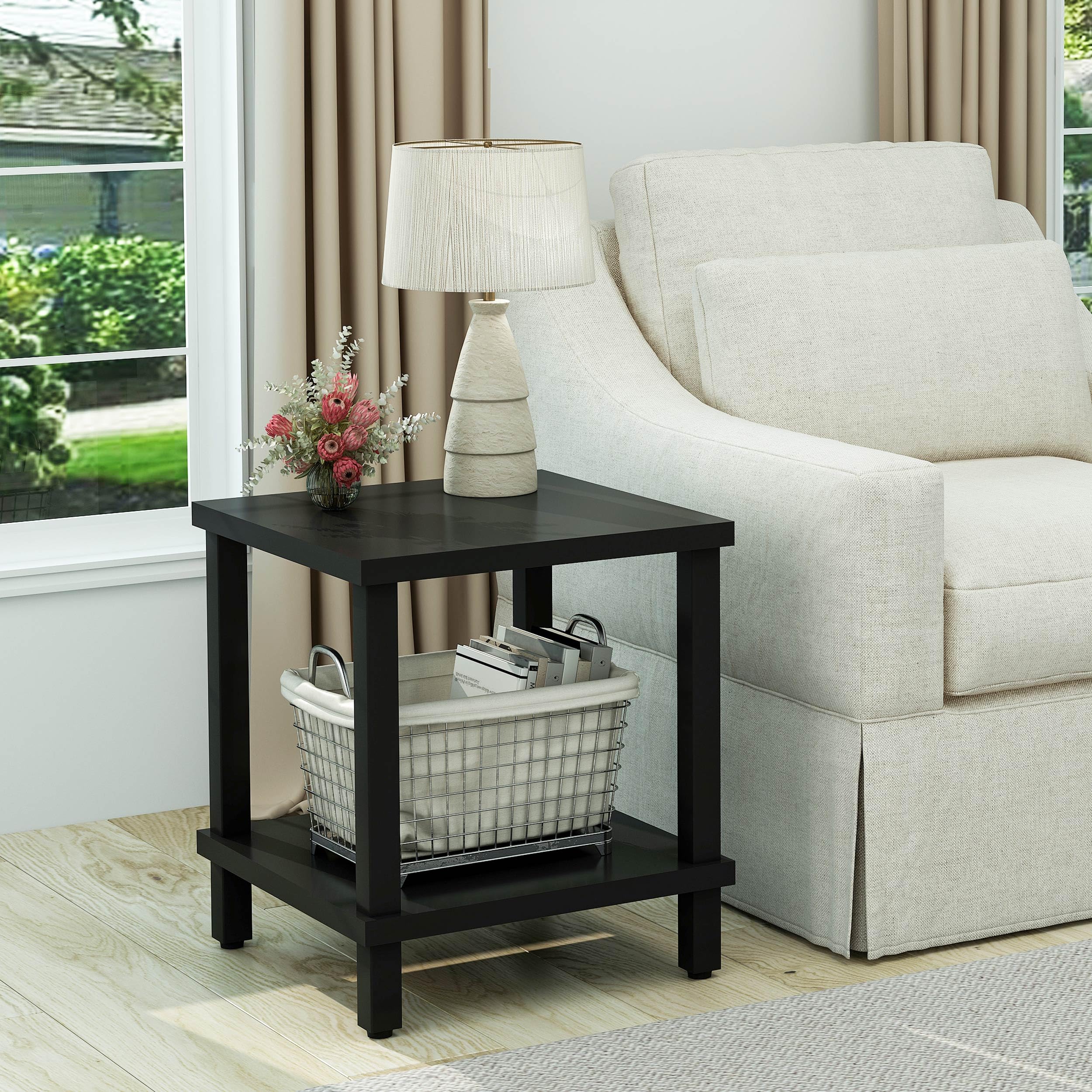 MMEOLUOOK printer stand or mini fridge compatible end table.