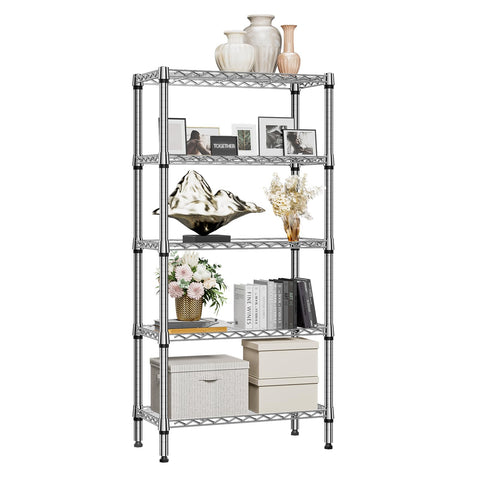 MMZG 1250lbs kitchen-ready shelf for pantry organization.