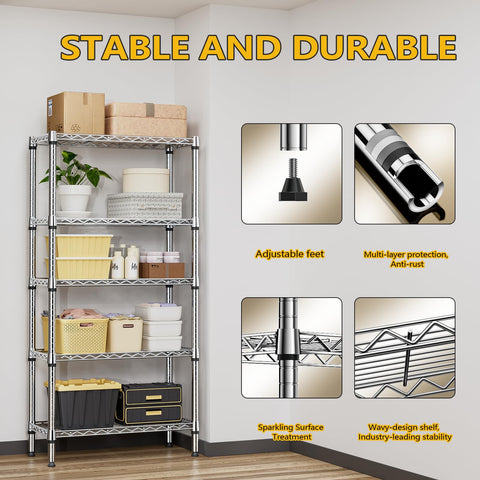 MMZG 1250lbs coating resists moisture for bathrooms and kitchens.