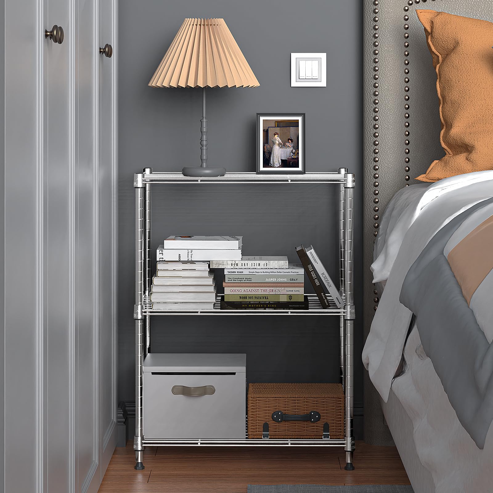 MMZG sturdy carbon steel frame conveys long-lasting stability for busy spaces