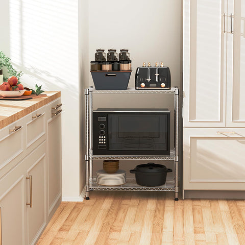 mmzg waterproof coating protects shelves in kitchen, laundry, and garage areas.